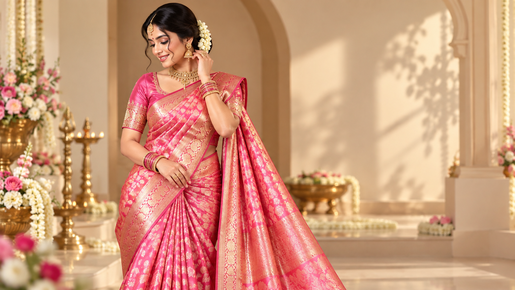 Bridal Saree Draping Hyderabad