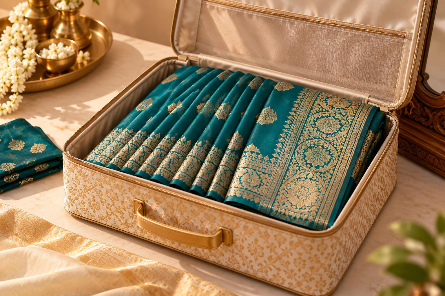 Pre-Pleating and Box Folding Service
