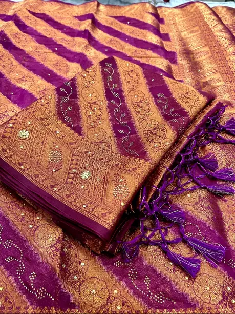Butterfly Pallu Saree Styling