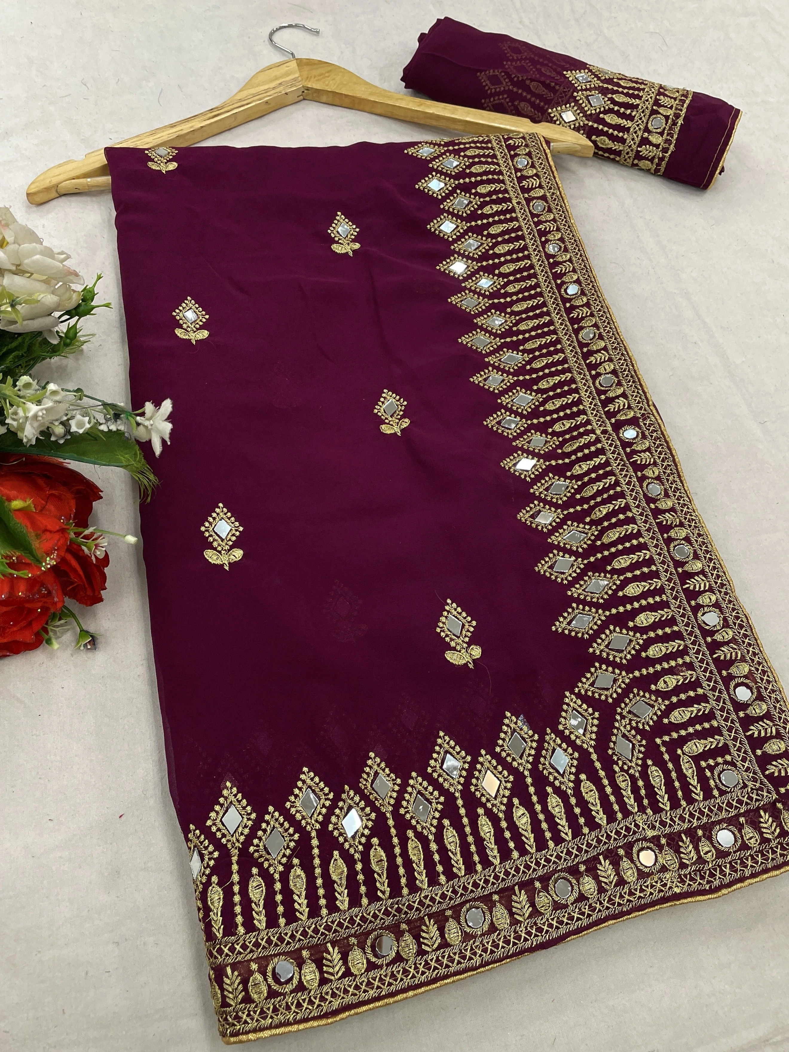Belted Saree Styling